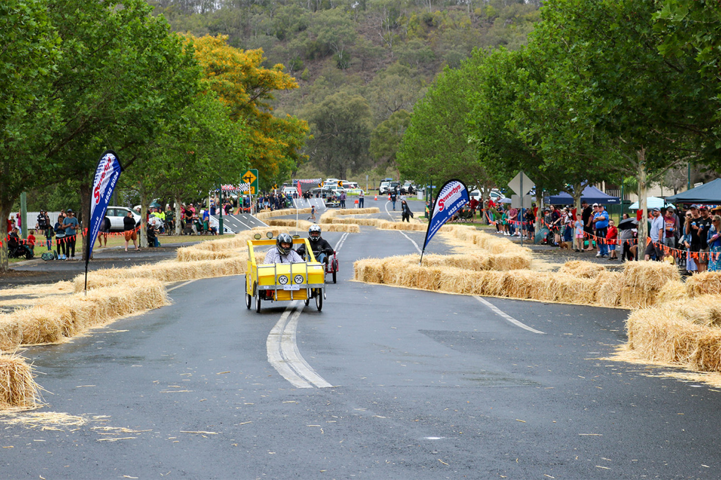 Last year’s Greenmount Billy Cart Challenge attracted creative billy carts and a large crowd.