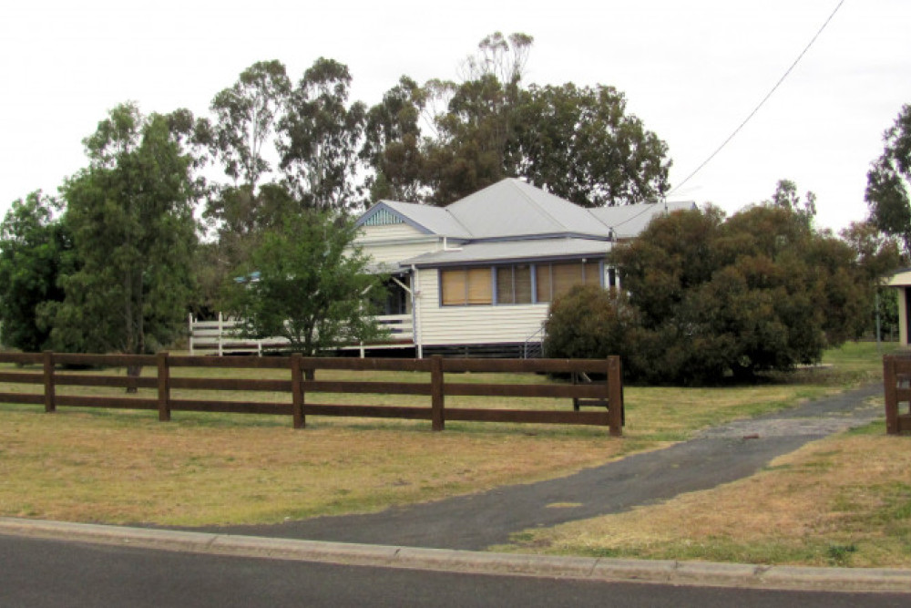 The pre-war dwelling currently on the property at 7 Eton Street in Cambooya will be removed to enable construction of a new child care centre.