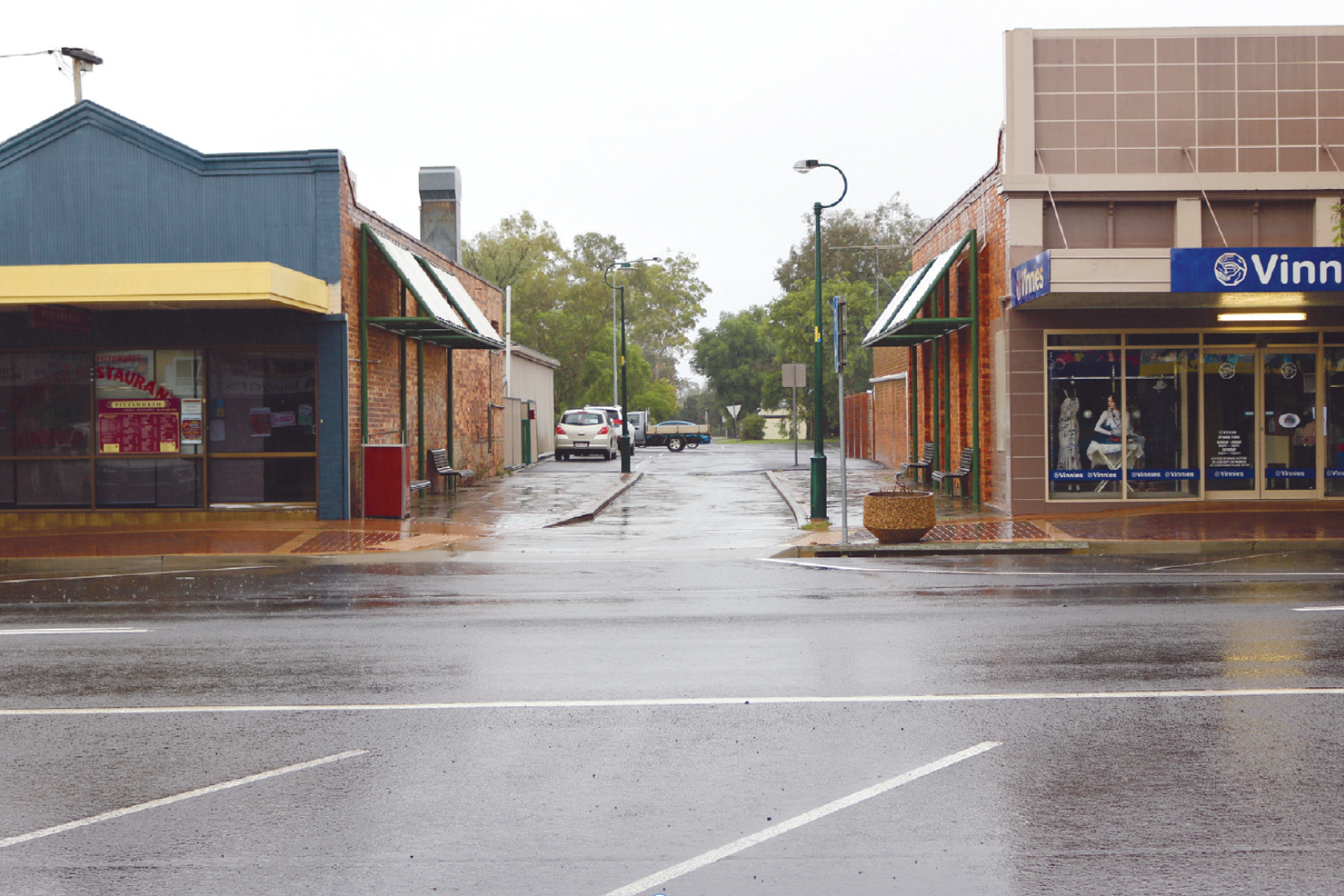 A majority of Councillors want the proposed Yandilla Street zebra crossing to be established adjacent to Evans Lane rather than the recommended location near the local swimming pool.