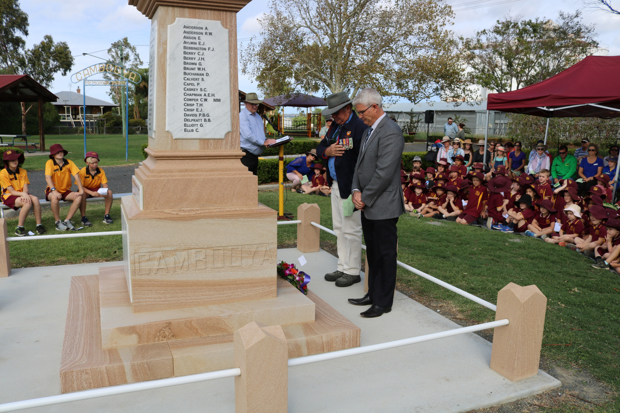 The Cambooya Anzac Day ceremony will return for the first time since 2019.