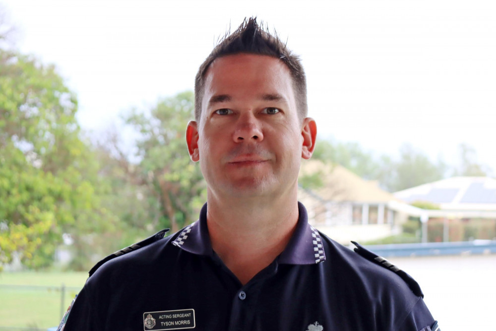 Senior Constable Tyson Morris of Clifton Police.