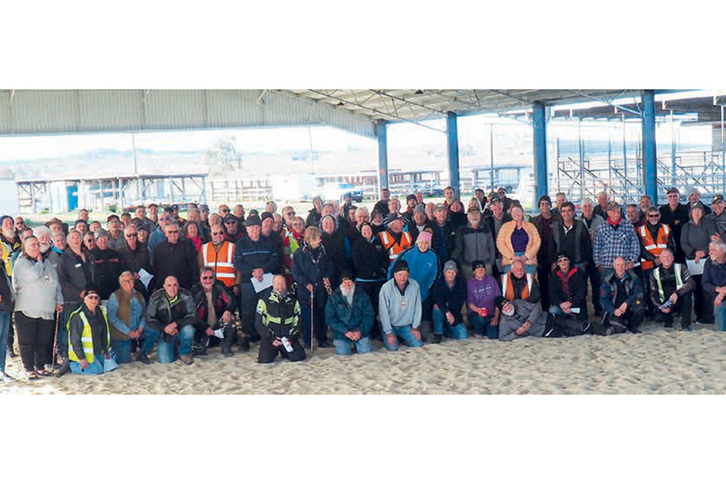 Riders and supporters at a previous frostbite rally.