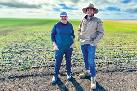 UniSQ School of Agriculture and Environmental Science lecturers Justine Baillie and Michael Scobie are leading the Changing the Game – Resilience to Seasonal Variation and Drought through Ag Tech project.