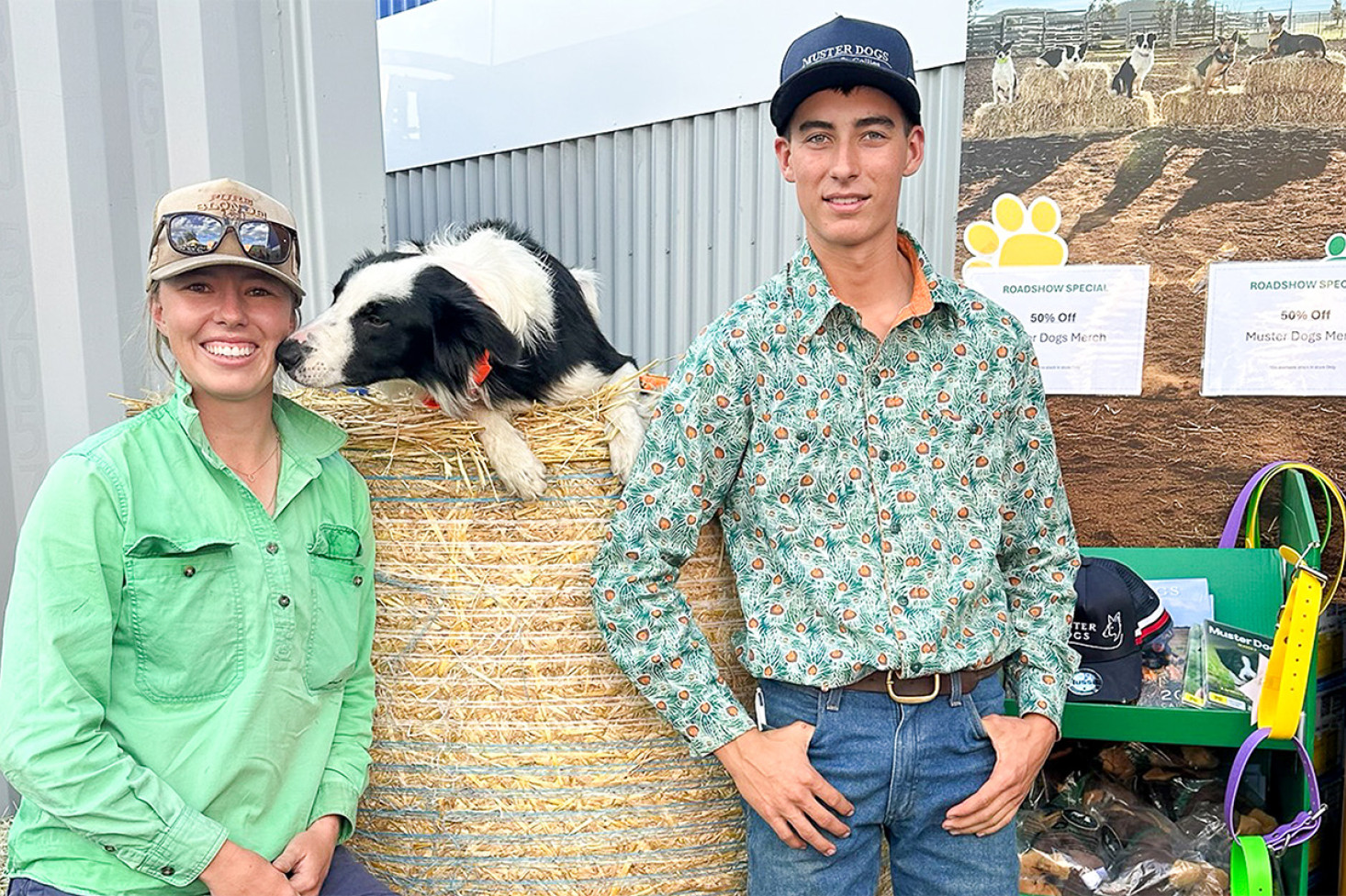 Chief was intrigued by Alivia Boyce who caught up with Nathan about his experience on Muster Dogs.