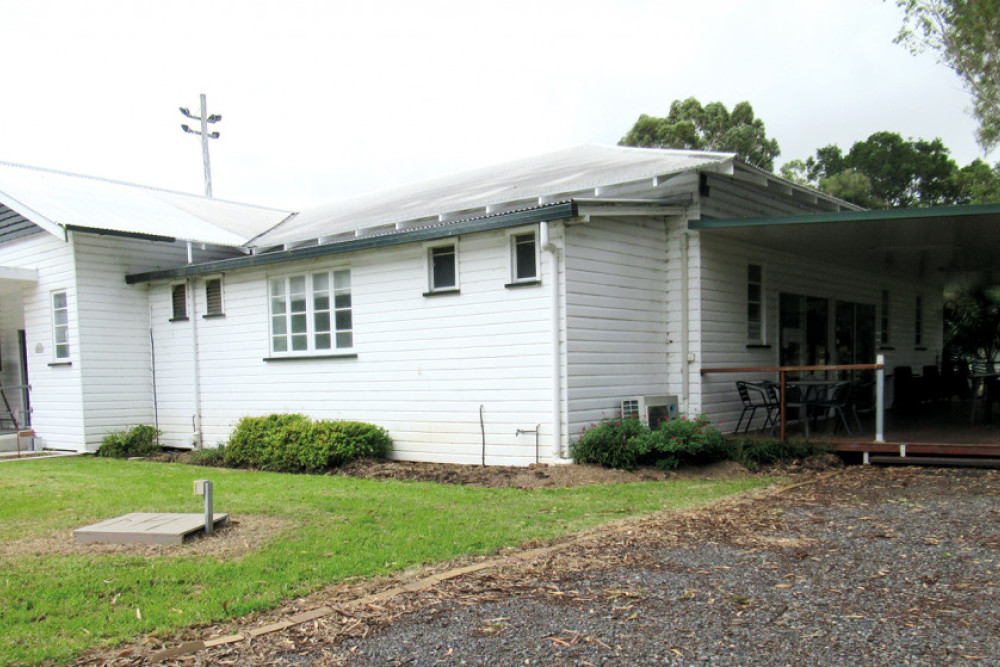 Hall to get a new coat of paint, driveway to be concreted and wheelchair access for side verandah.