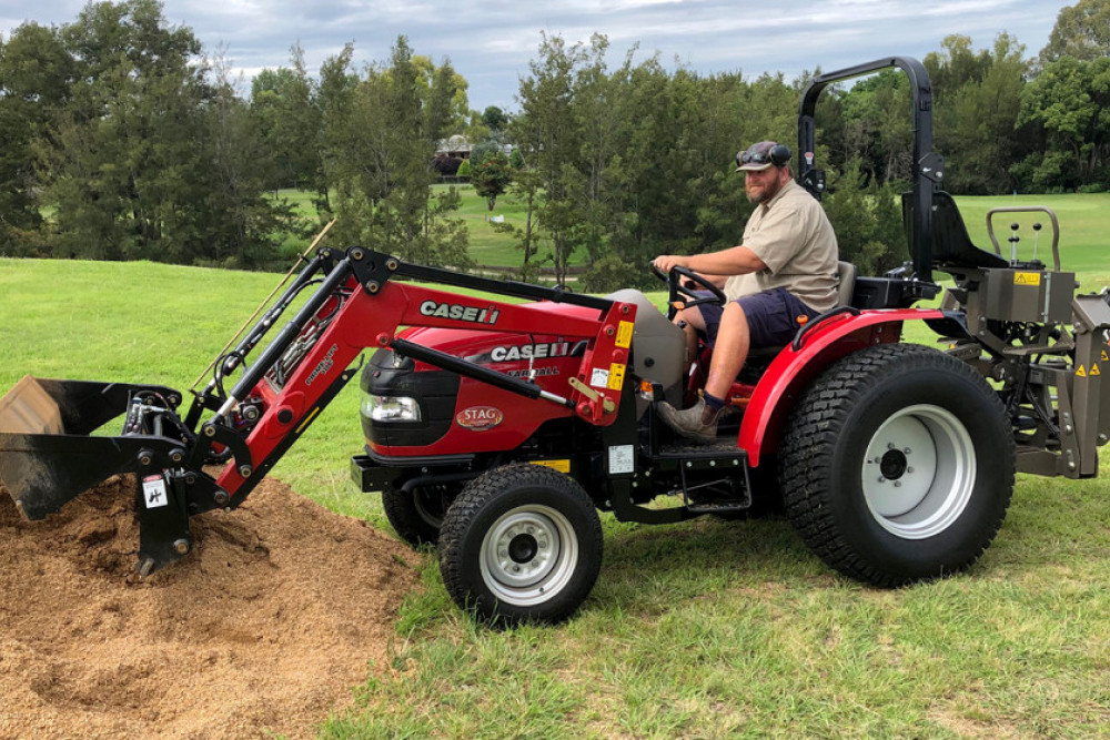 New Tractor for Sports Club - feature photo