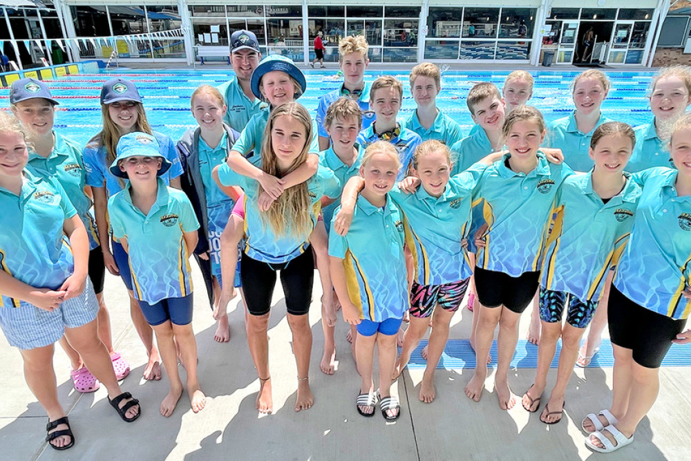 JX Blue caps were awarded to Bridie Hutchison, Matilda Rees, Blake Rees, Sam Stenzel, Lailah Murphy, Sofia Schramm, Ava Turner, Charlotte Stevens and Sophie Day.