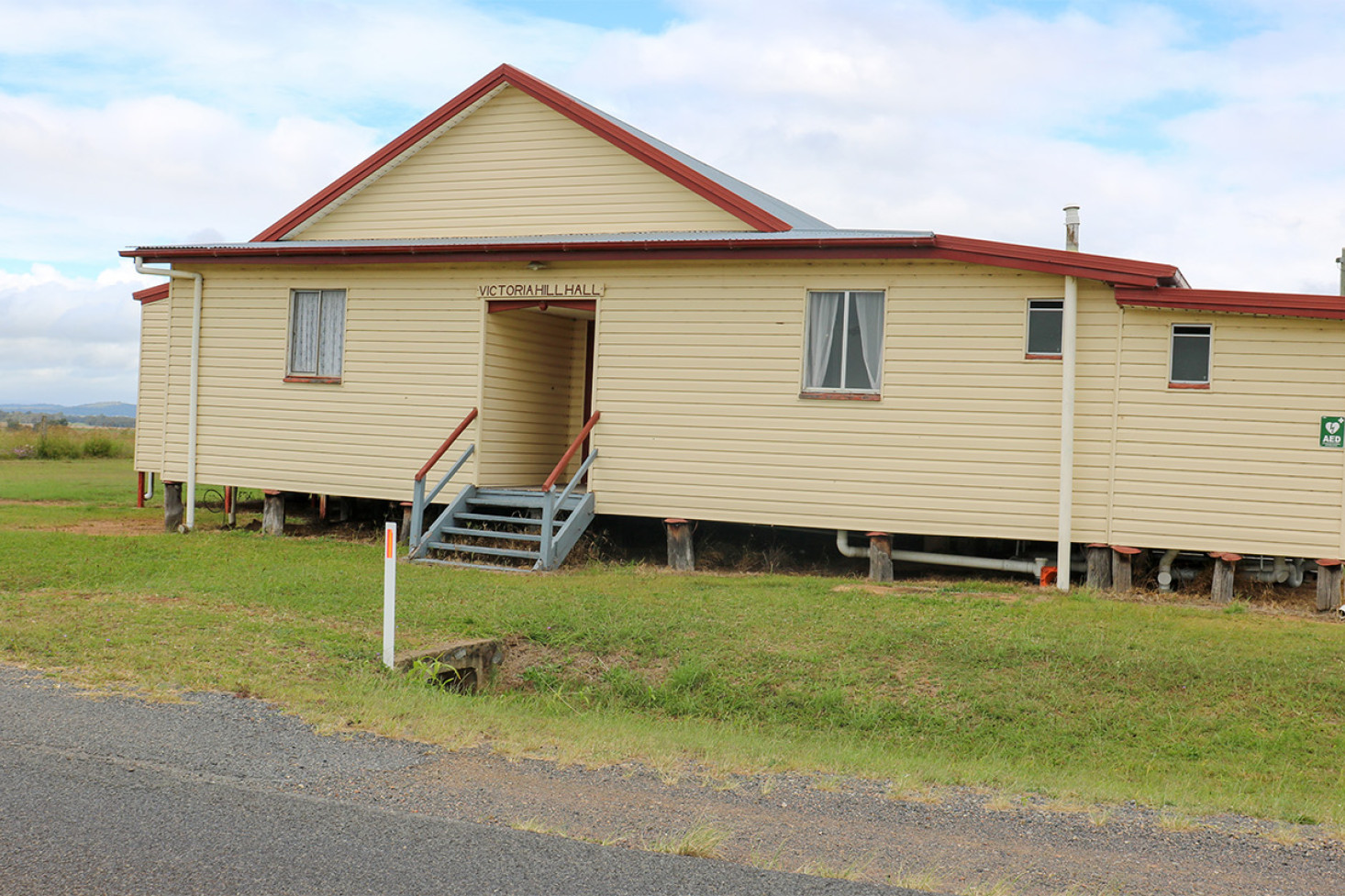 The well maintained Victoria Hill Hall has served the community since 1930.