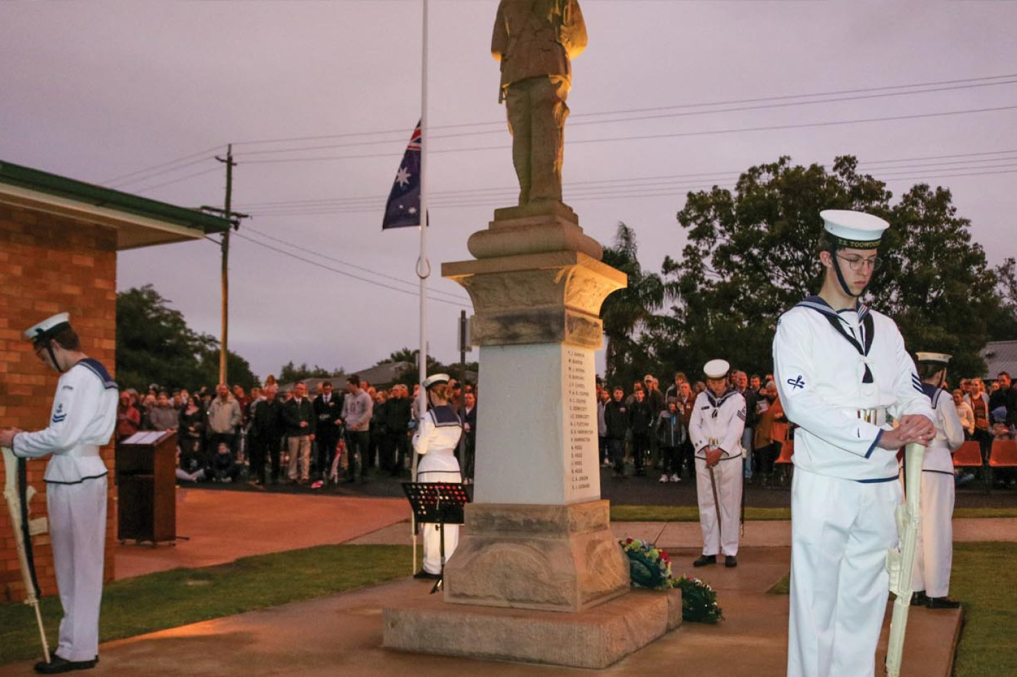 Last year’s Dawn Service at Westbrook.