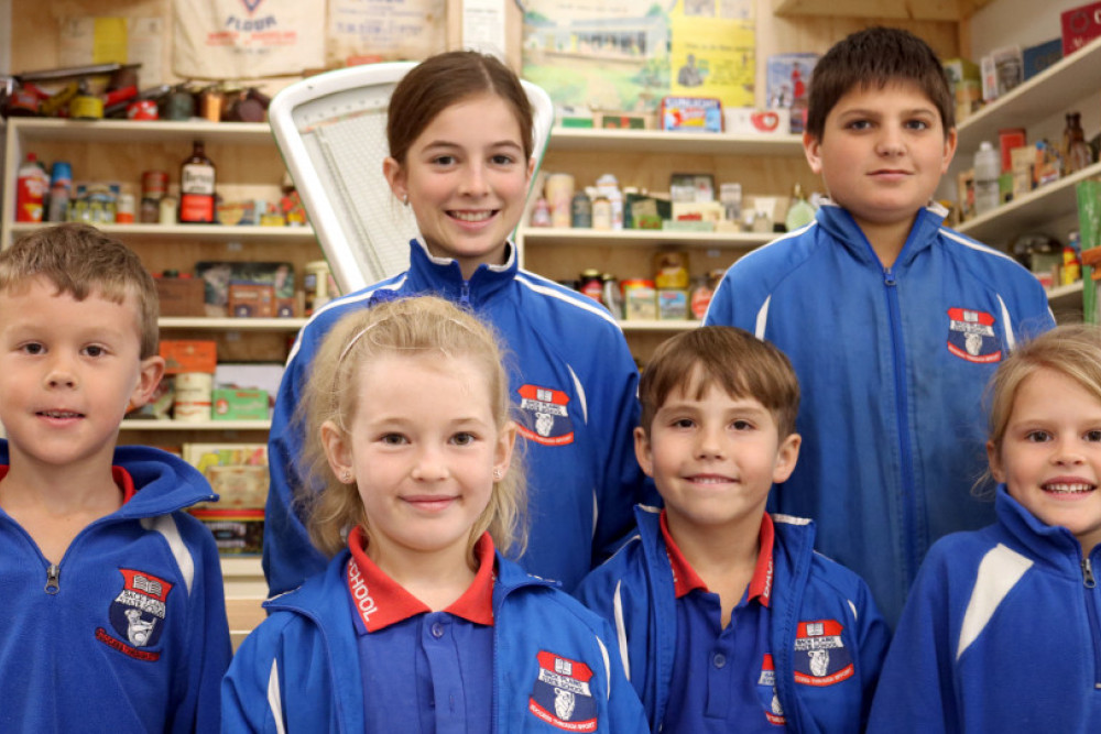 Students of all year levels from Back Plains State School were enthralled by the old corner shop and school classroom displays at Clifton Museum, which provided an opportunity for them to learn about how their parents and all those who came before them grew up.