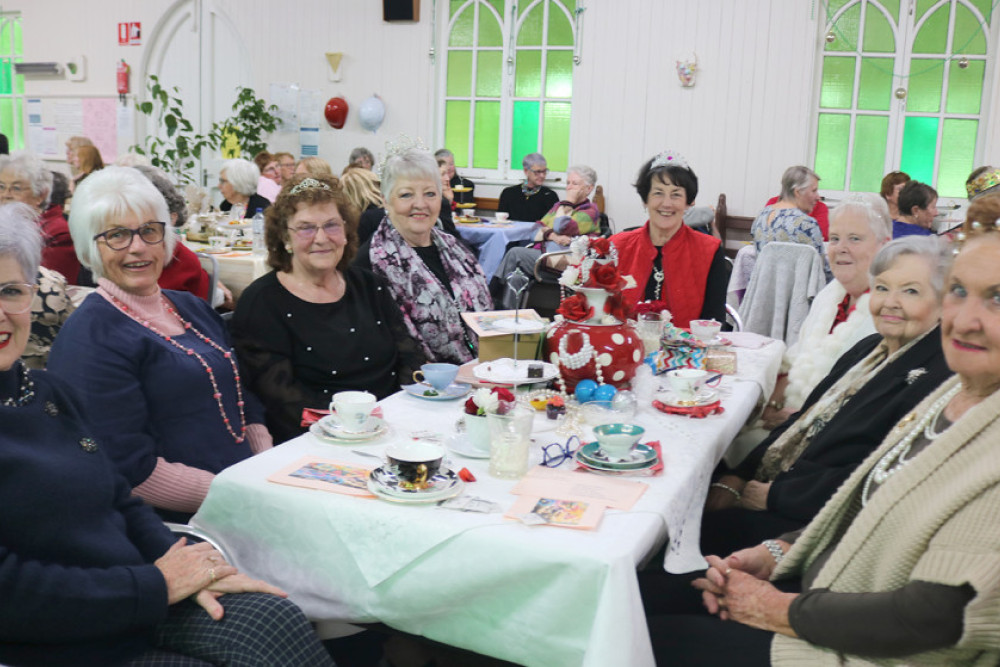 From left, Genny Imhoff, Janette Frahm, Bernadette Trimingham, Jackie Doyle, Glenys Logan, Eileen Dick, Trish Munro, Marion Skaines.