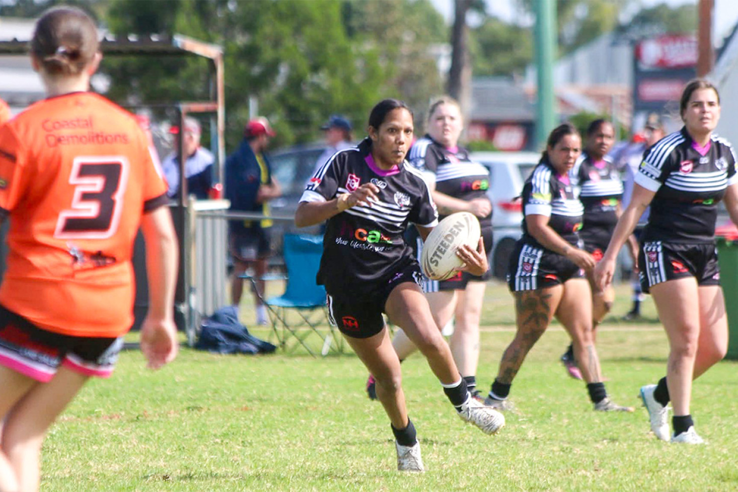 Ruby Wharton was a constant threat for the Bears. Photo, Simone Cooper Stanton