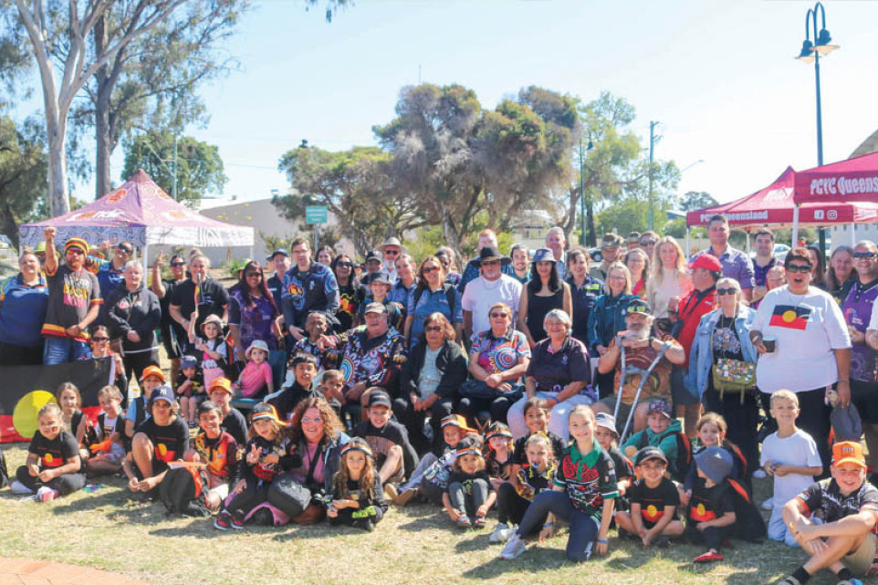 Oakey’s Indigenous and non-Indigenous peoples came together for a brekky and smoking ceremony on Monday with the Mayor, Deputy Mayor and five other Councillors making the trip down from Toowoomba.