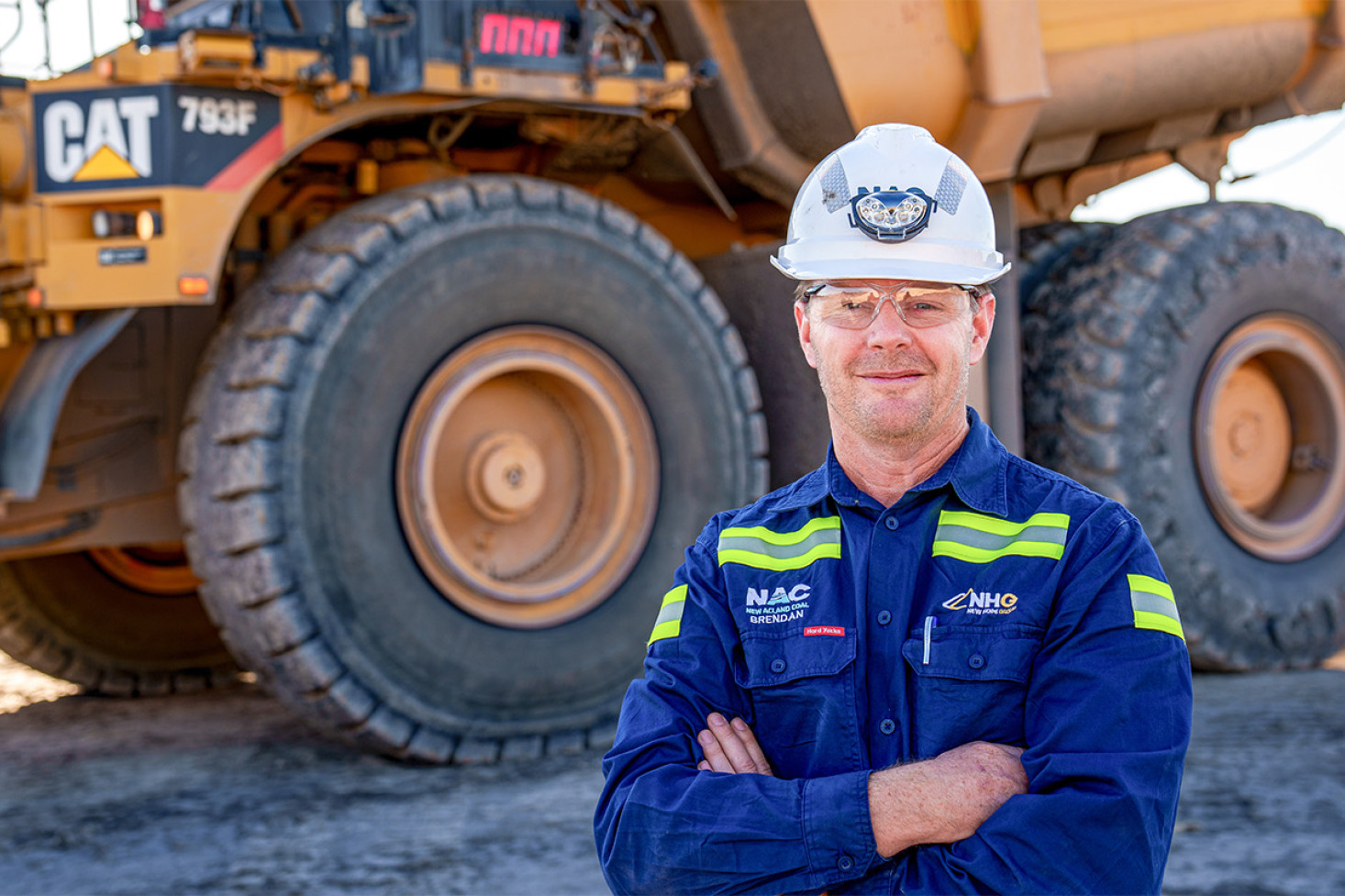 Former Oakey State School teacher Brendan Dyson is a new starter at the mine.