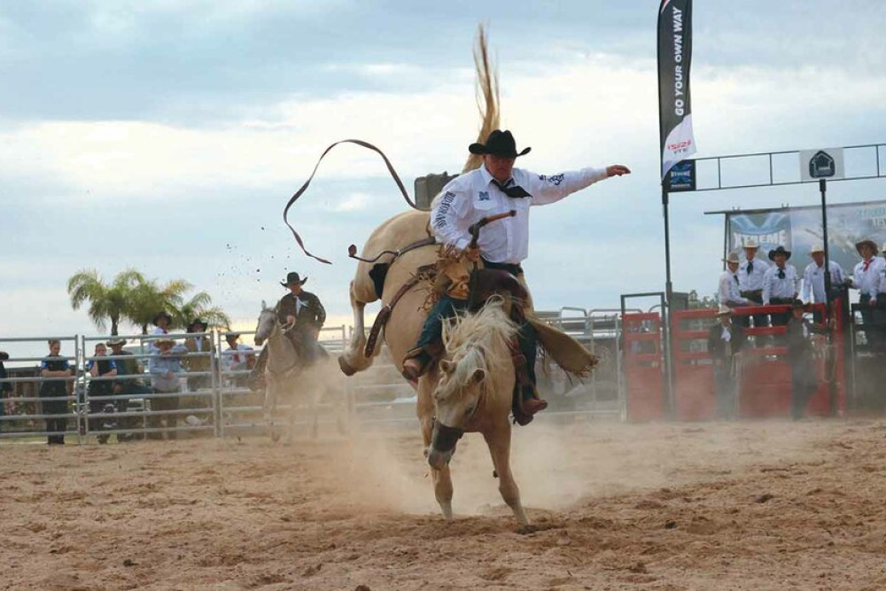 A rodeo arena quickly came together at Bracknell Lodge on November , hosting world-class saddle bronc riders.