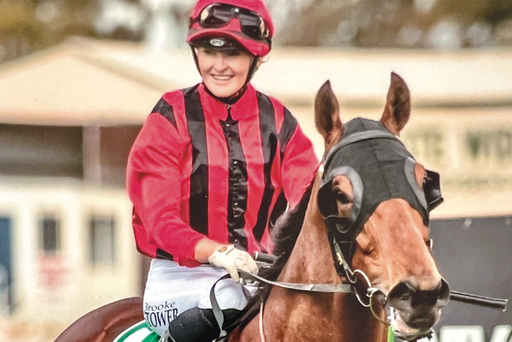 Pittsworth’s Brooke Stower on Master of Rewards at Warren in June 2022.