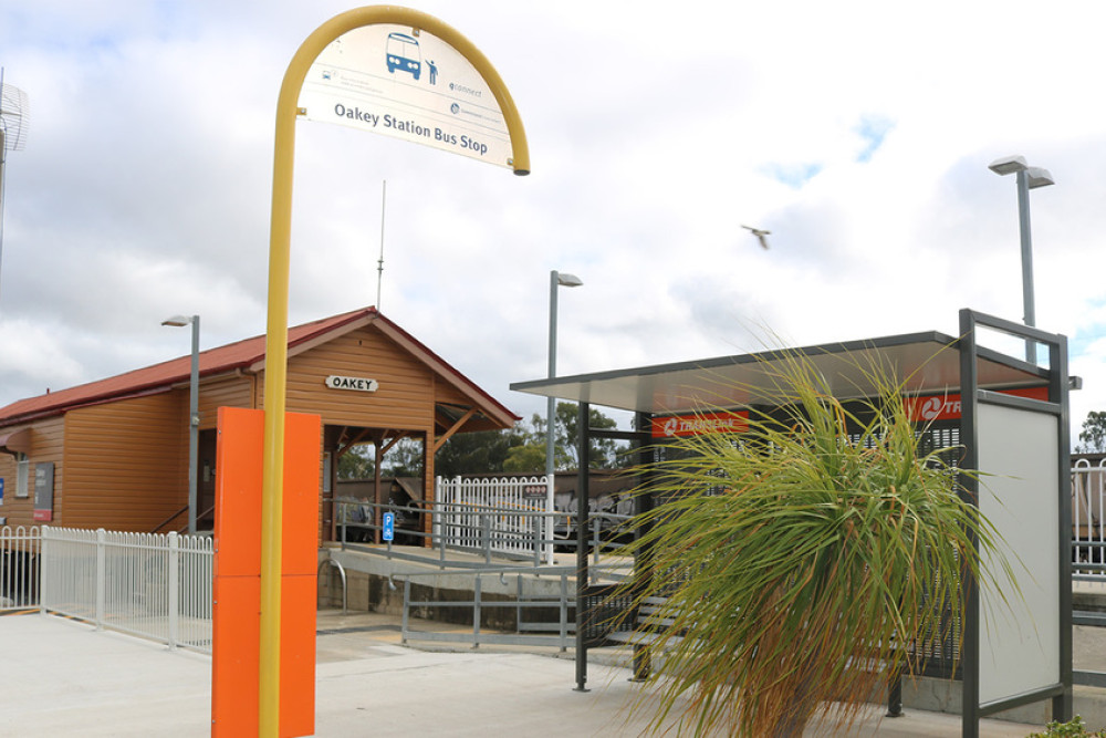 This bus shelter was installed earlier this year, but is only used by Greyhound buses.