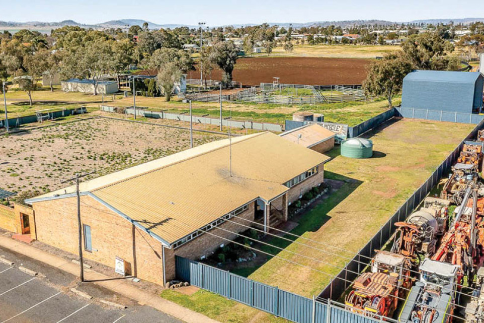 The exterior of the former Cambooya Bowls Club clubhouse, which has recently been sold once again.