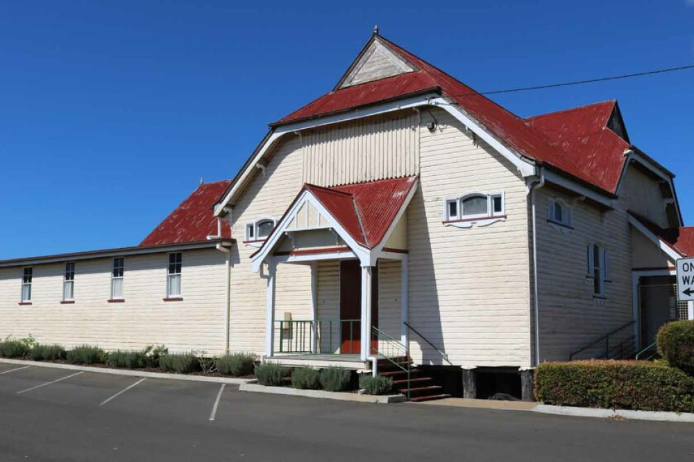 Part of the upgrades identified for the historic Cambooya Hall include improving its access.