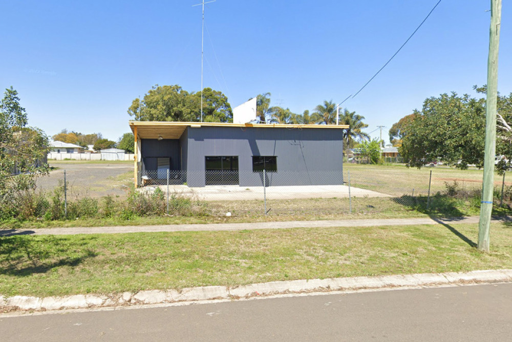 If approved, this industrial shed on Yandilla Street will be converted into a car wash.