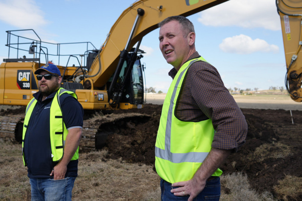 Hamilton says Inland Rail work has begun - feature photo