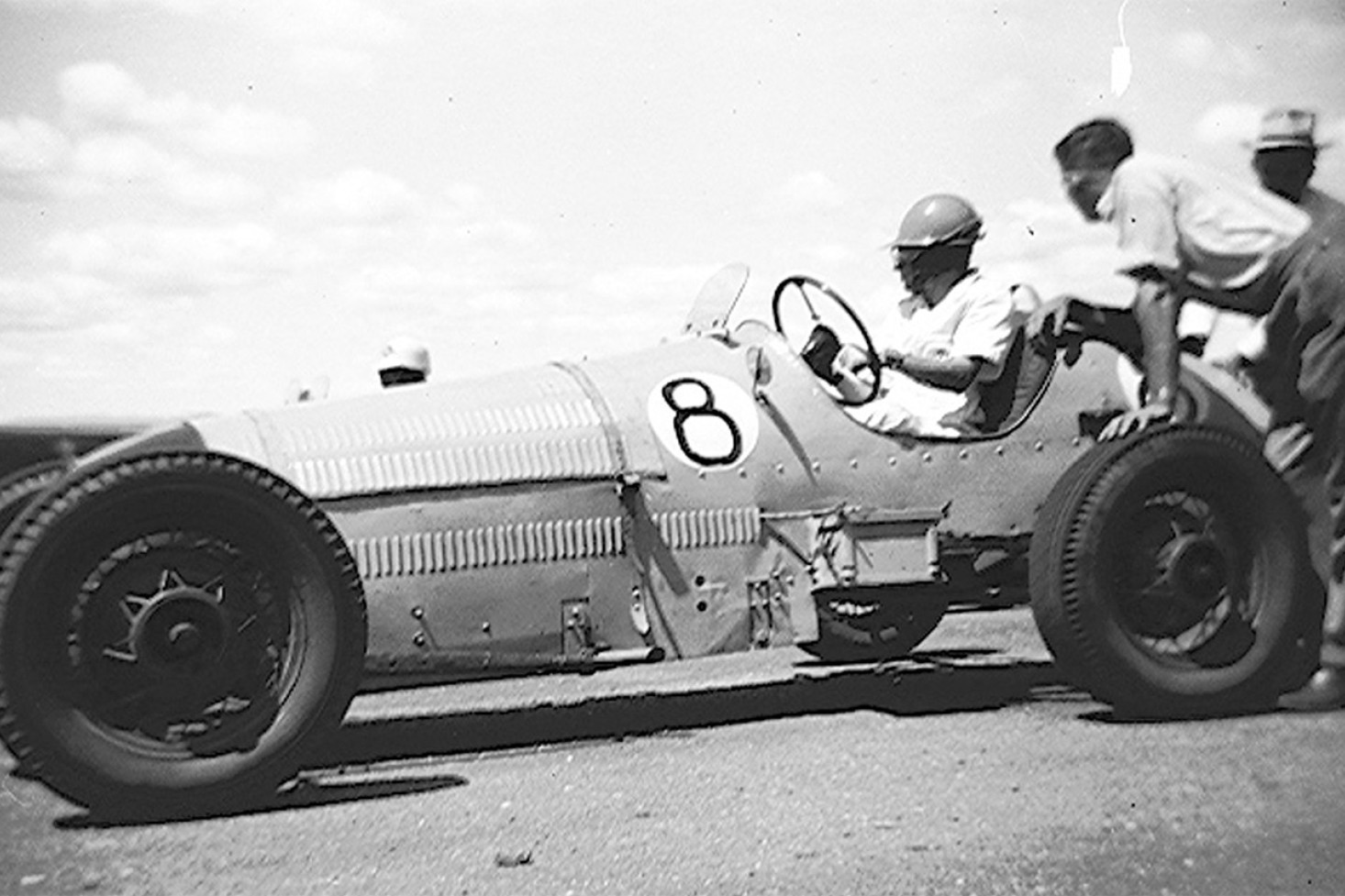 This 1939 GK Ford Special will be returning to the Leyburn Sprints after 76 years. Photo, Dave Hewison