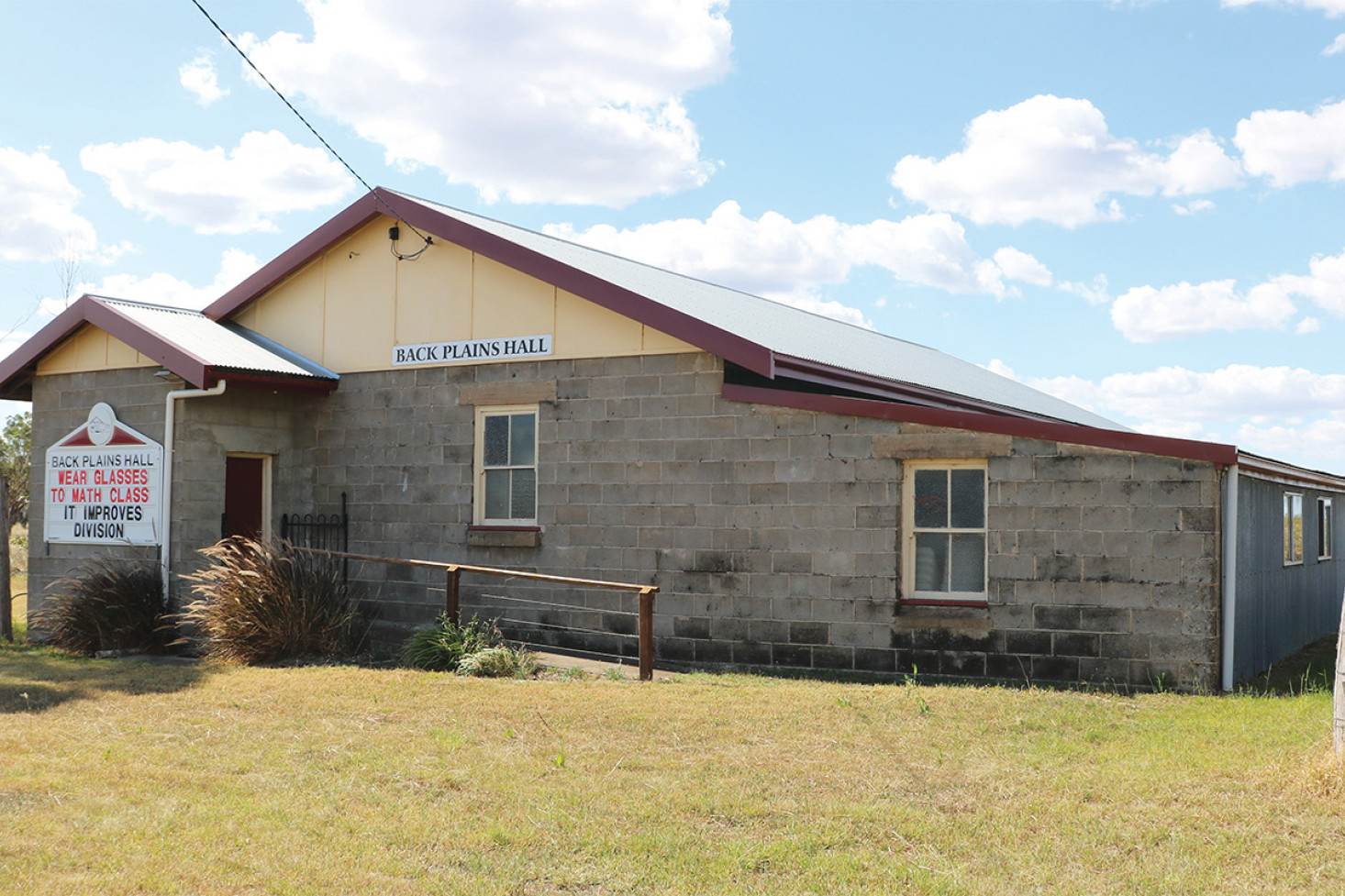 Back Plains and District Community Hall.