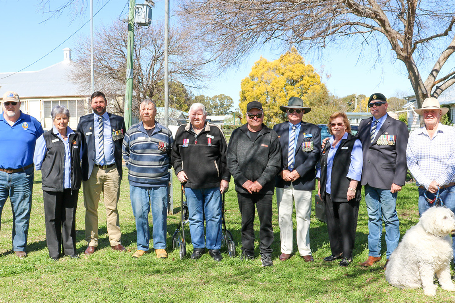 A modest crowd attended the Clifton RSL Sub Branch’s first Vietnam Veterans’ Day service, on the 50th anniversary of the end of the conflict.