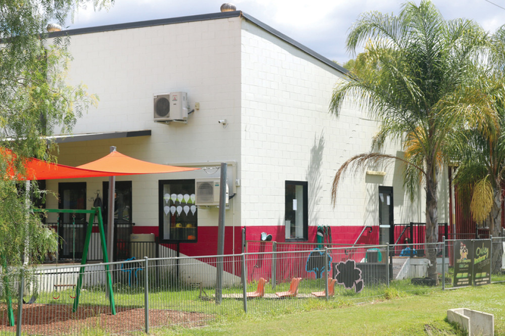 Little Champions Childcare neighbours the Oakey Indoor Sports Centre on York Street.