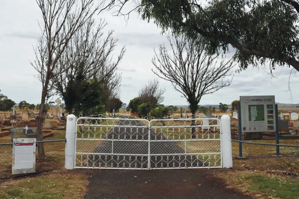 TRC prefers to limit the number of funerals at Clifton Cemetery on a given day.