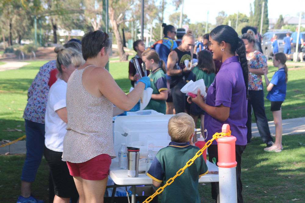 ABOVE: The Oakey Community Barbecue has been a popular initiative.