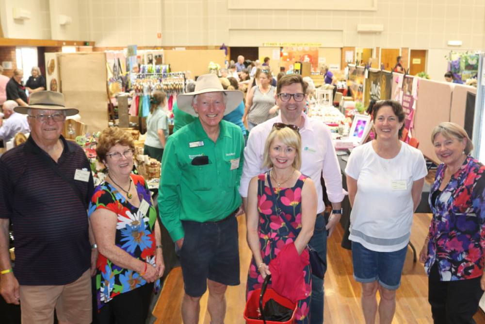 Over 45 local and regional artisans could be found in the Pittsworth Town Hall.