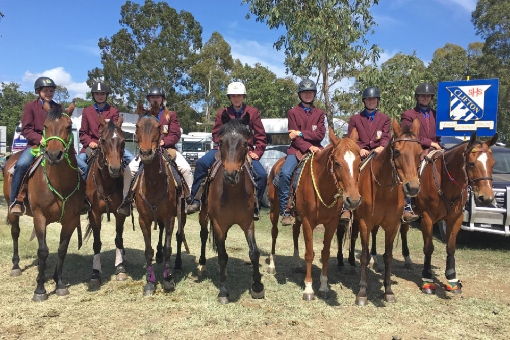 Upgrades to Clifton State High School’s Equine Centre will boost the school’s capability to succeed on horseback, as did the School’s 2018 camprdraft team.