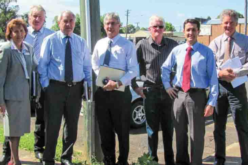 In 2012 as Local Government Minister David Crisafulli (second from right) met with various people to discuss the bid for de-amalgamation of the former Clifton, Pittsworth, Millmerran, Crows Nest and Rosalie Shires including then Regional Councillor Anne Glasheen, Member for Condamine at the time Ray Hopper, Regional Mayor Paul Antonio, then Acting CEO of Toowoomba Regional Council Brian Pidgeon, former Clifton Shire Mayor Ian Jones, and then Regional Councillor Mike Williams.