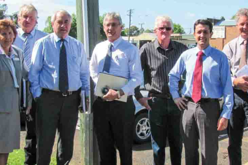 In 2012 as Local Government Minister David Crisafulli (second from right) met with various people to discuss the bid for de-amalgamation of the former Clifton, Pittsworth, Millmerran, Crows Nest and Rosalie Shires including then Regional Councillor Anne Glasheen, Member for Condamine at the time Ray Hopper, Regional Mayor Paul Antonio, then Acting CEO of Toowoomba Regional Council Brian Pidgeon, former Clifton Shire Mayor Ian Jones, and then Regional Councillor Mike Williams.