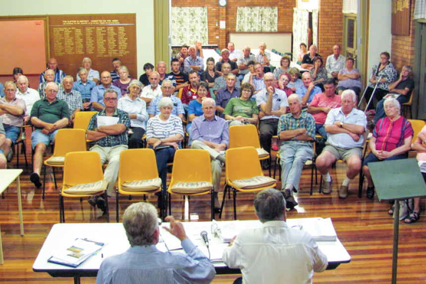 In 2014 a meeting called by the Darling Downs Shire Steering Committee was well attended.