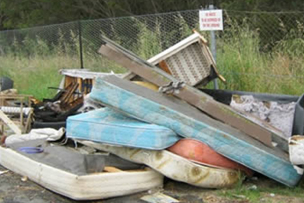 Grants are now available for landholders to remove illegally dumped waste.