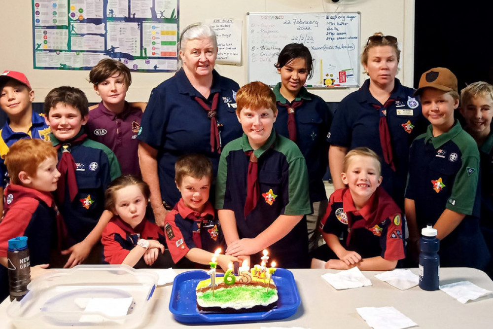 Oakey Scout Group celebrates Founder’s Day - feature photo