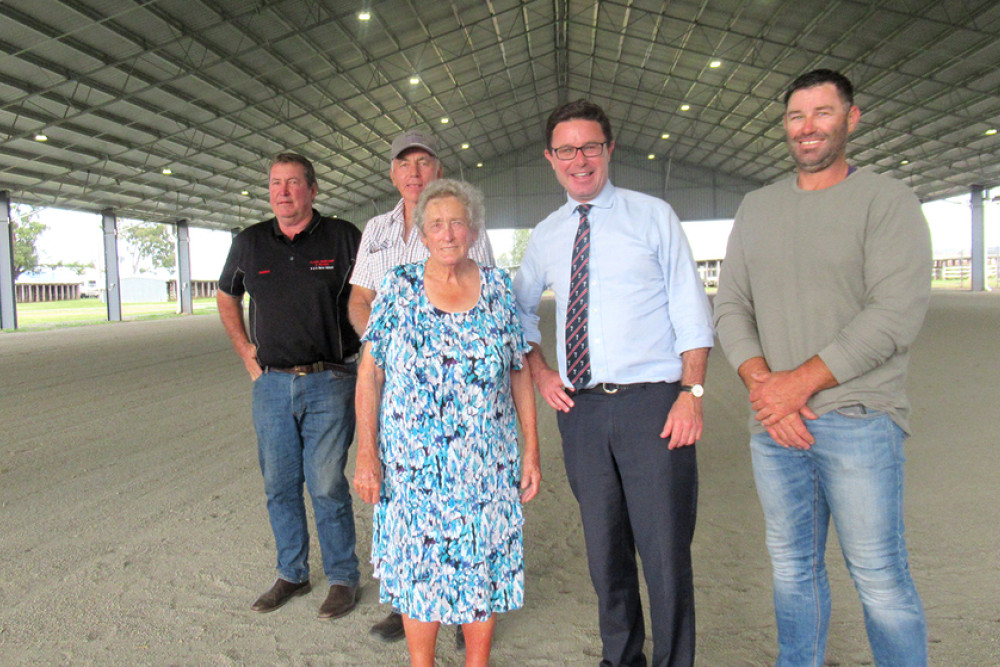 David Littleproud opening Allora’s Undercover Arena in May 2022. Allora Show Society’s undercover arena at the Showgrounds was completed in 2021 - thanks to the Coalition Government’s Regional Agricultural Show Development Grant. Now under Labor the Ag Shows funding has been cut.