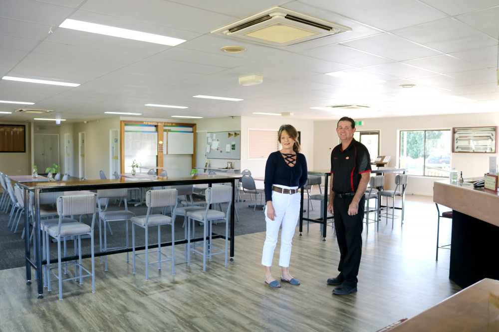 Pittsworth Golf Club Secretary Katrina Hudson and President Shane Smith are extremely happy with the results of their recent renovations, placing the facilities among the top in Pittsworth.