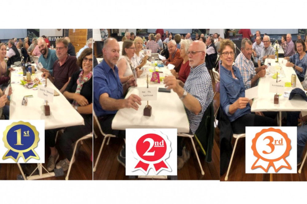 Goomburra Town Hall Trivia Night Winners 2022 - feature photo