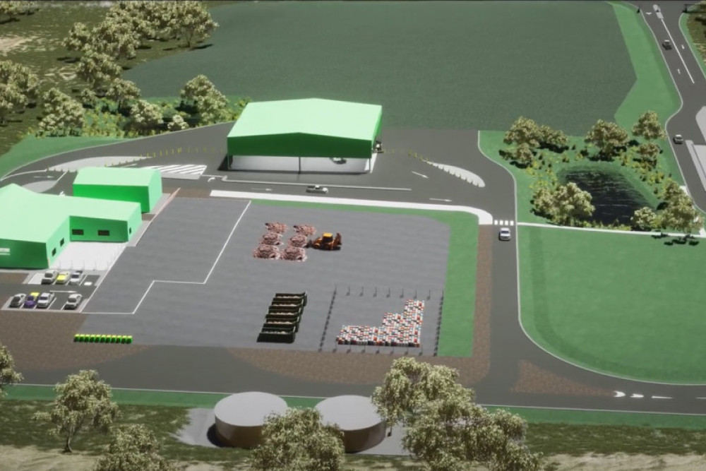 A concept design showing what the new and improved facility will look like.