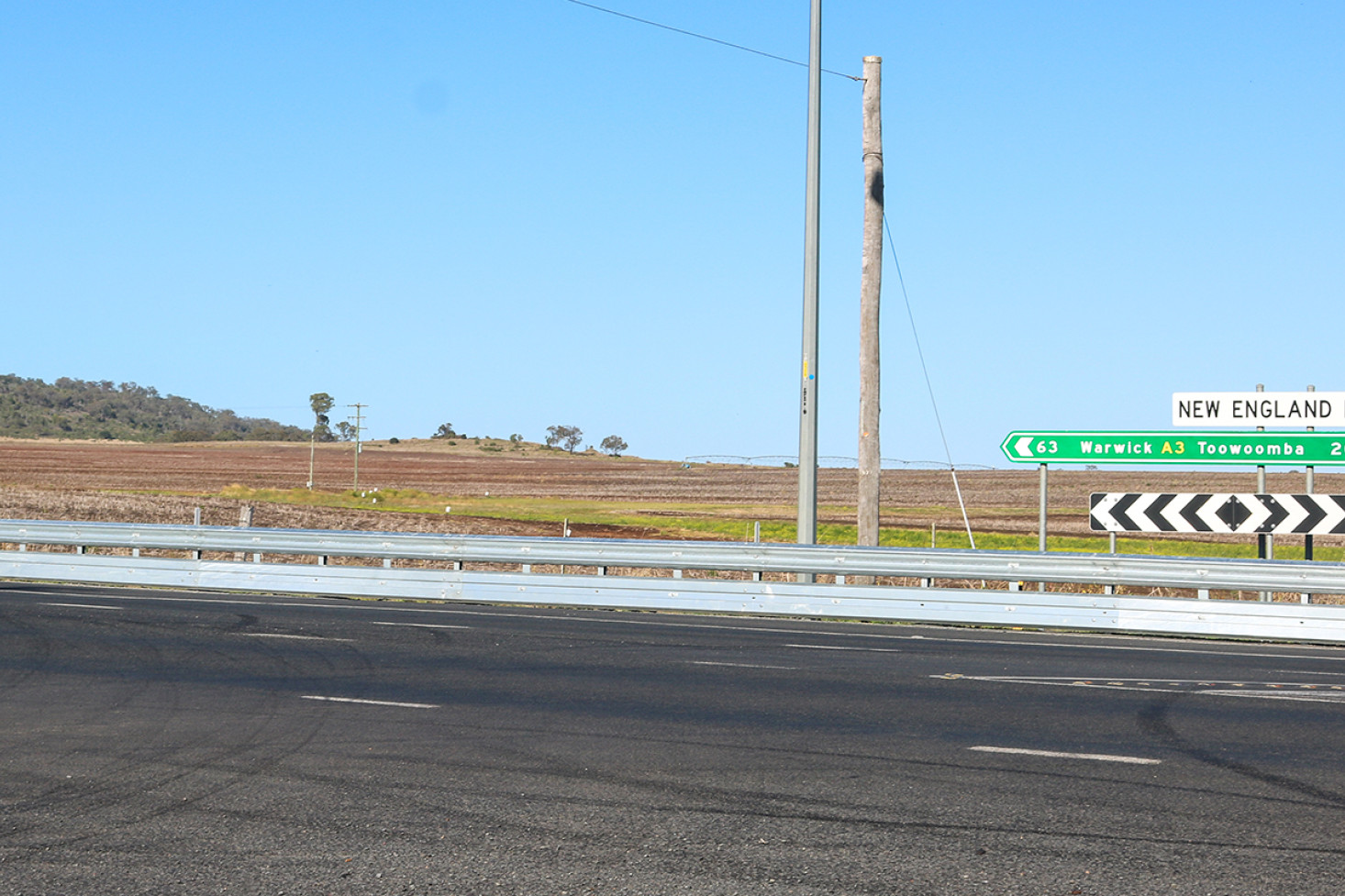 Despite upgrades including guard rails along the New England Highway, such as at Cambooya, it is now ranked even higher among the state’s worst roads.