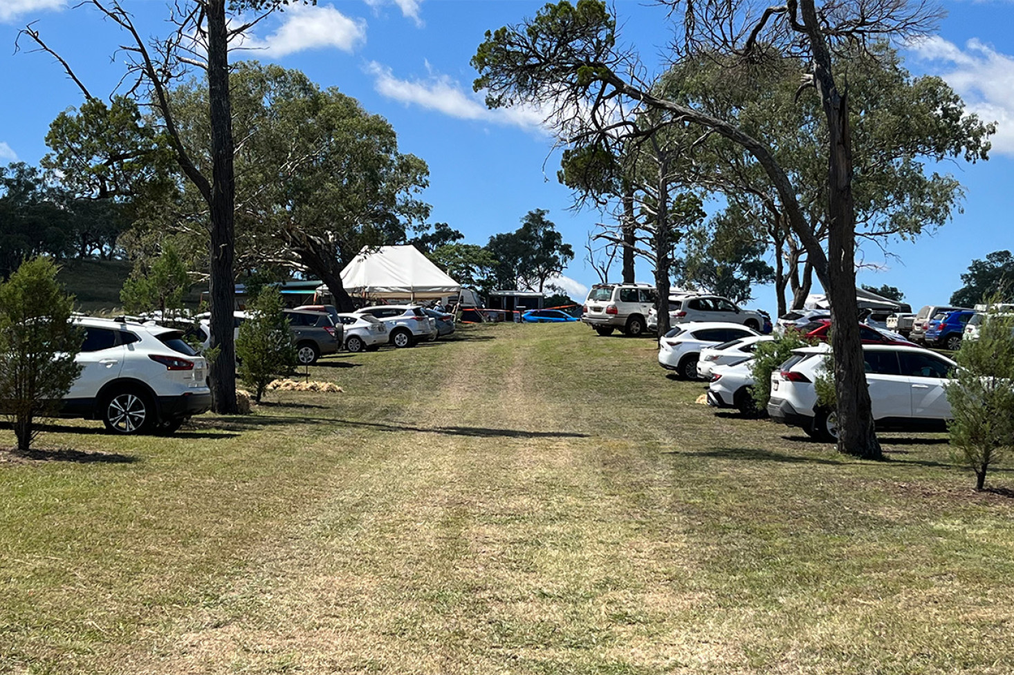 The Headington Hill Heritage Acre was lined with vehicles and guests at the last picnic in 2023.