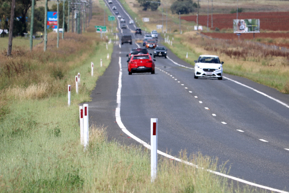 Part of the stretch of highway that’s subject of the review.