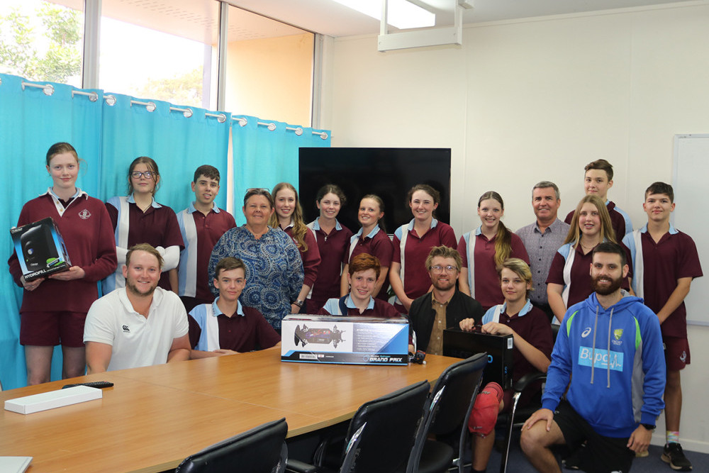 Oakey State High School is the only Darling Downs school to be involved in the challenge to develop the best performing hydrogen remote-controlled car.