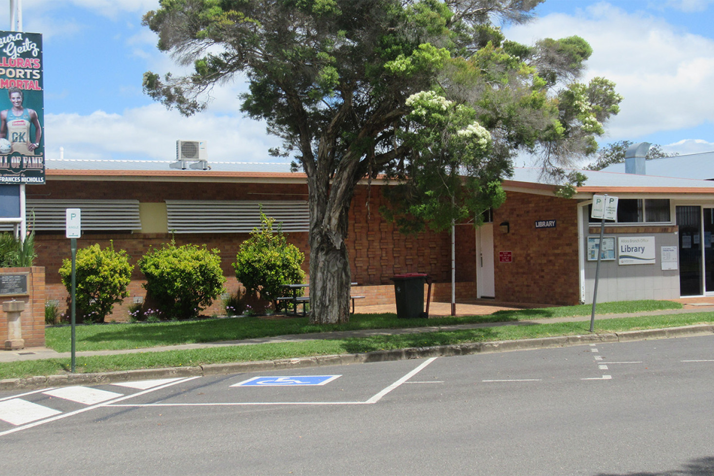 Sports Museum and Library to be redeveloped into Allora Precinct.