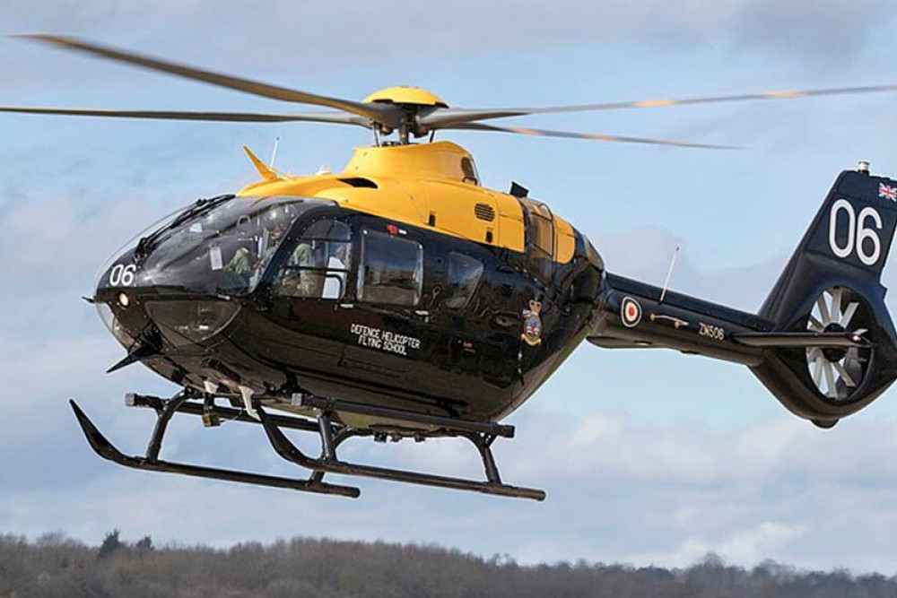 One of the United Kingdom’s H135 ‘Juno’ helicopters. Image - UKGov