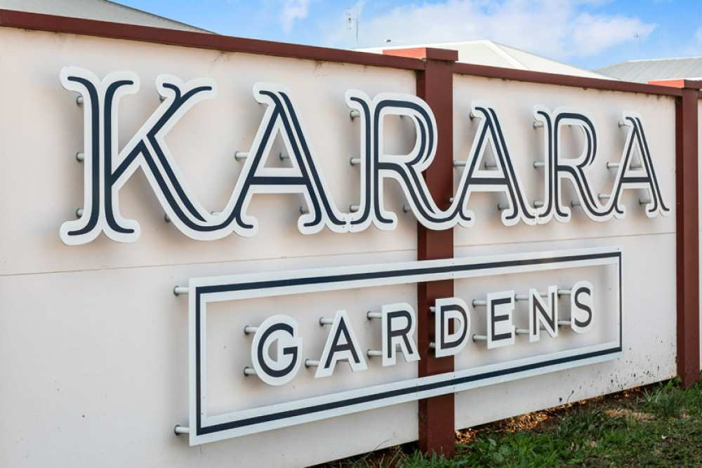 Building lots on Karara Gardens at Wyreema sold quickly.