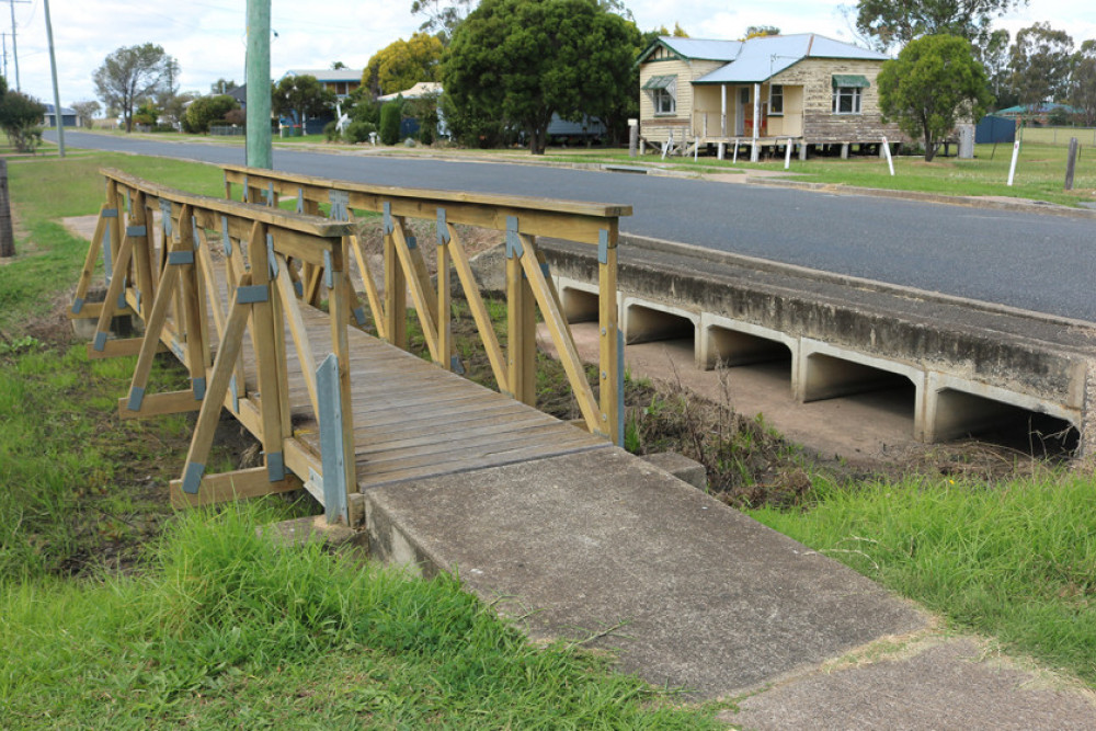 Early plans for the project include a proposal to demolish the timber bridge and associated concrete pathway on the northern side of Kates Street.